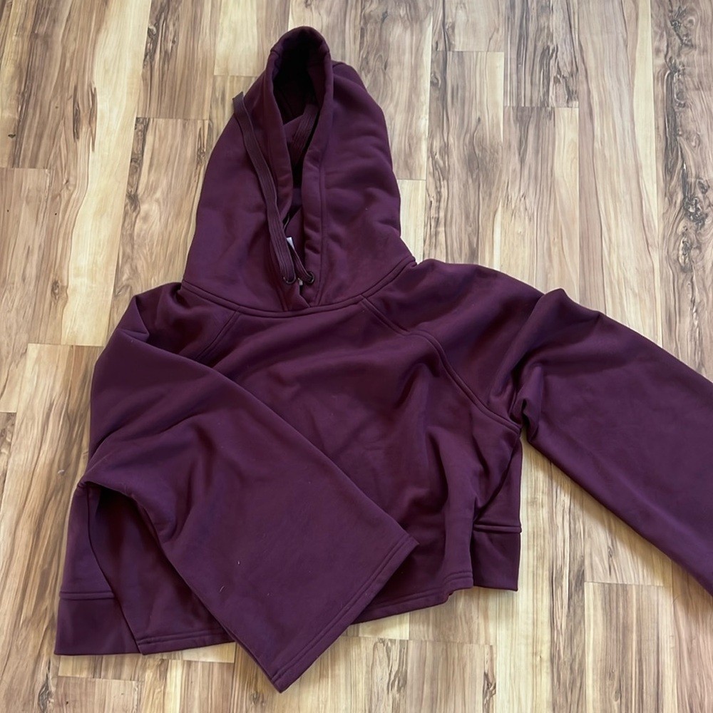Maroon Athleta hoodie
